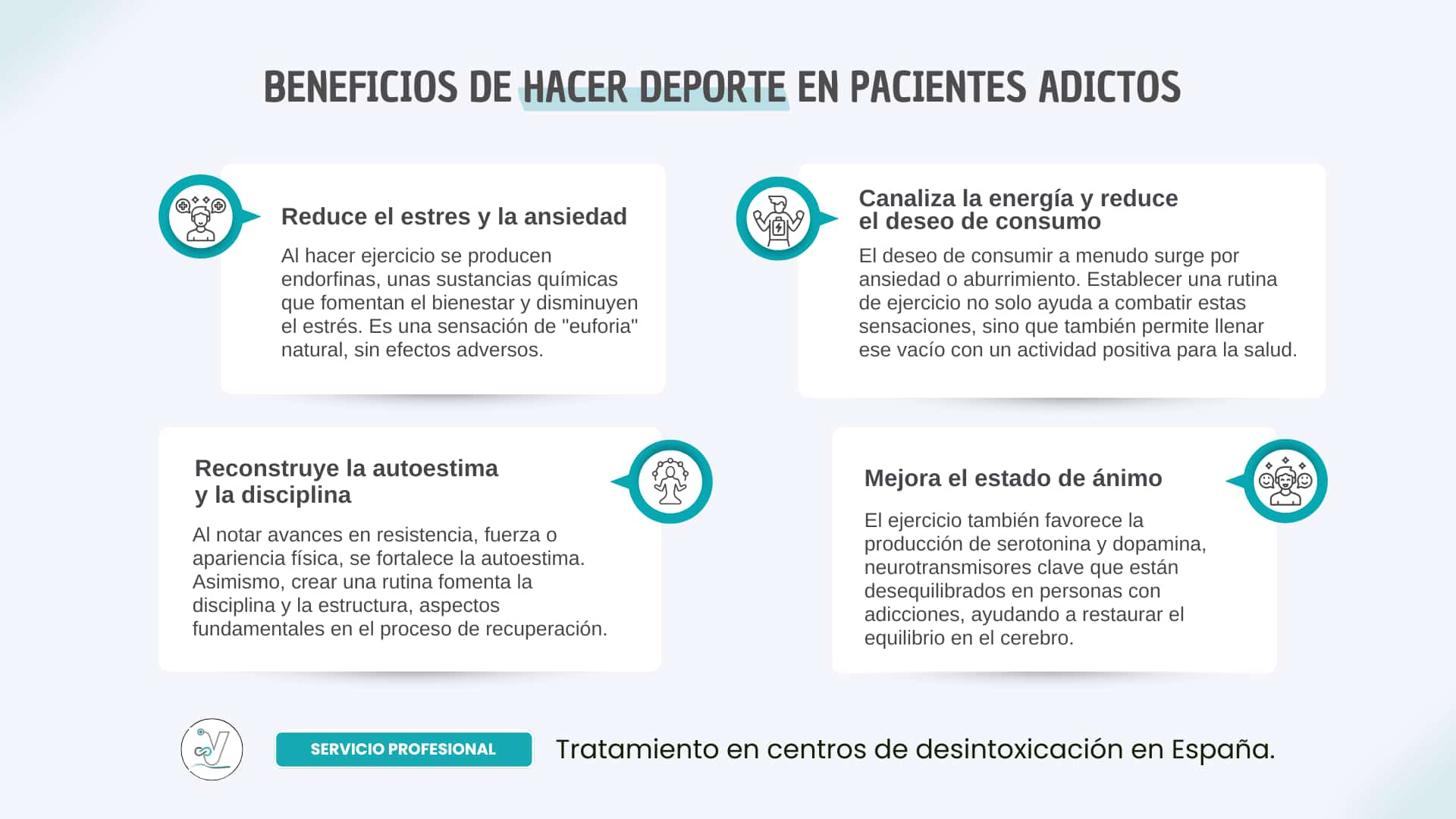 Los beneficios de la actividad física en el proceso de rehabilitación