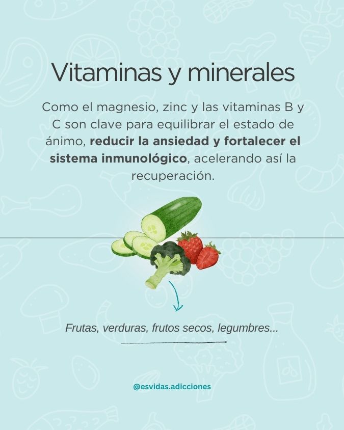Todo lo que necesitas saber sobre la alimentación durante un proceso de rehabilitación de drogas | Esvidas La importancia de la nutrición en el proceso de recuperación de adicciones