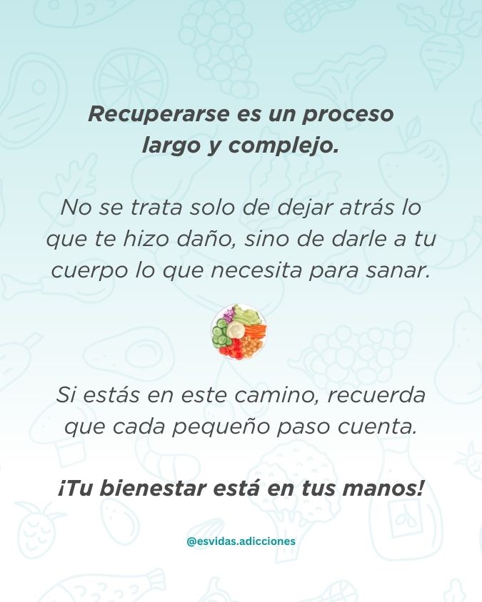 Todo lo que necesitas saber sobre la alimentación durante un proceso de rehabilitación de drogas | Esvidas La importancia de la nutrición en el proceso de recuperación de adicciones