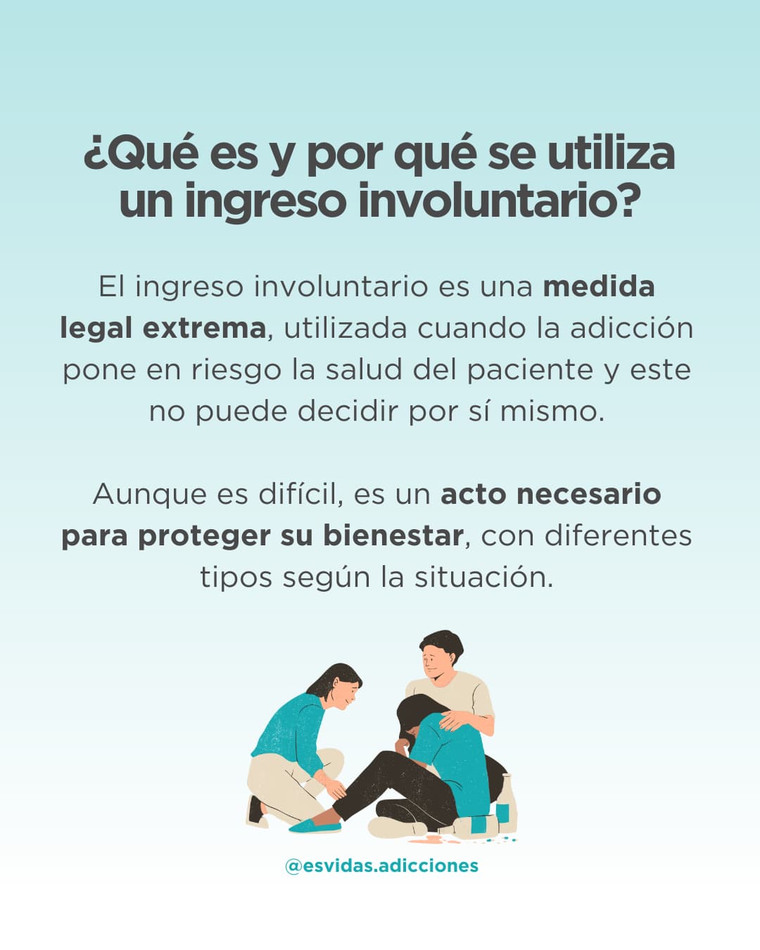 Tipos de Ingreso Involuntario por Adicción: Todo lo que debes saber | Esvidas ¿Cuáles son los tipos de ingreso involuntario por adicción?