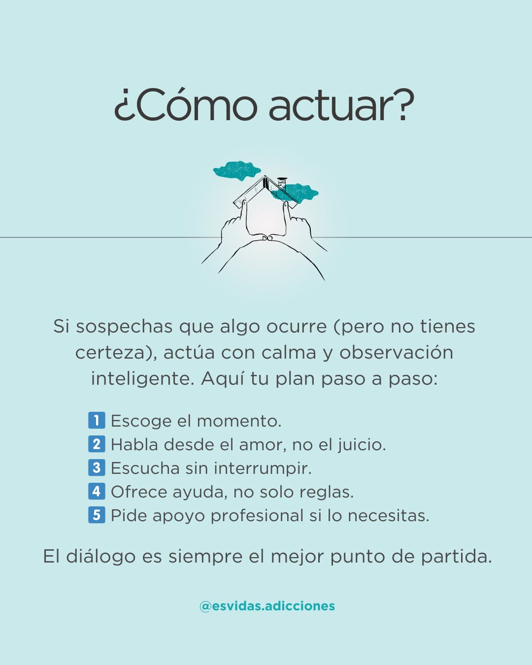 Comunicación efectiva: Guía completa para hablar con un hijo joven que está consumiendo drogas | Esvidas Guía completa para hablar con un hijo joven que está consumiendo drogas