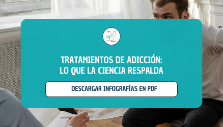 Guía para tratamientos científicos: Recuperación y adicción - Infografías
