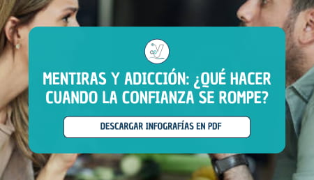 Todo sobre cómo actuar si tu familiar miente sobre su adicción - Infografía Todo sobre cómo actuar si tu familiar miente sobre su adicción - Infografía