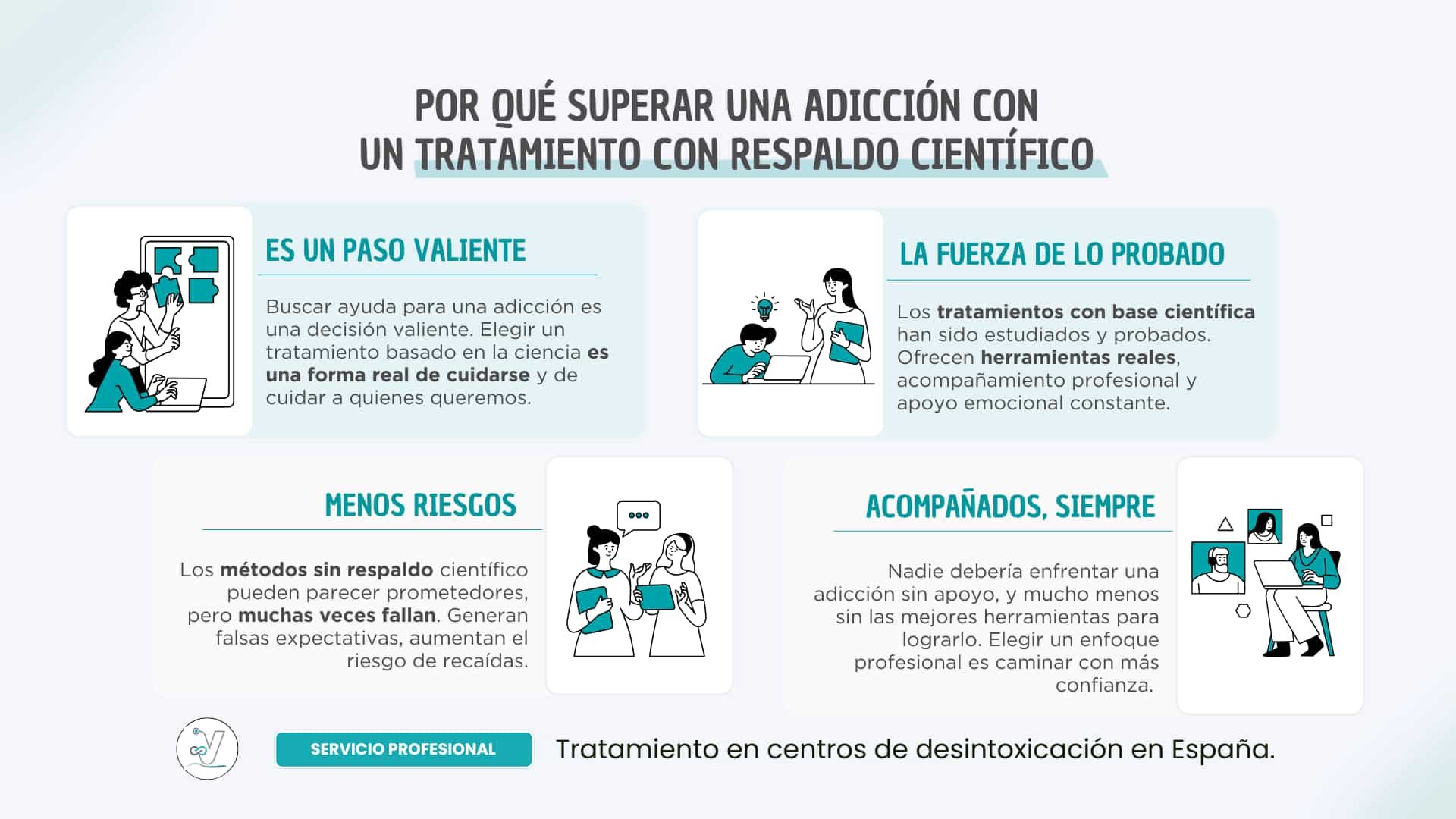 Tratamientos científicos para adicciones ¿Por qué son más efectivos?