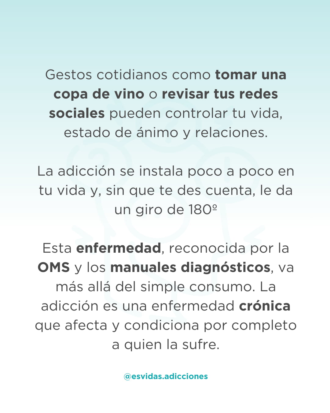 ¿Qué es la adicción y por qué está considerada como enfermedad? | Esvidas ¿Qué es la adicción y por qué está considerada como enfermedad?