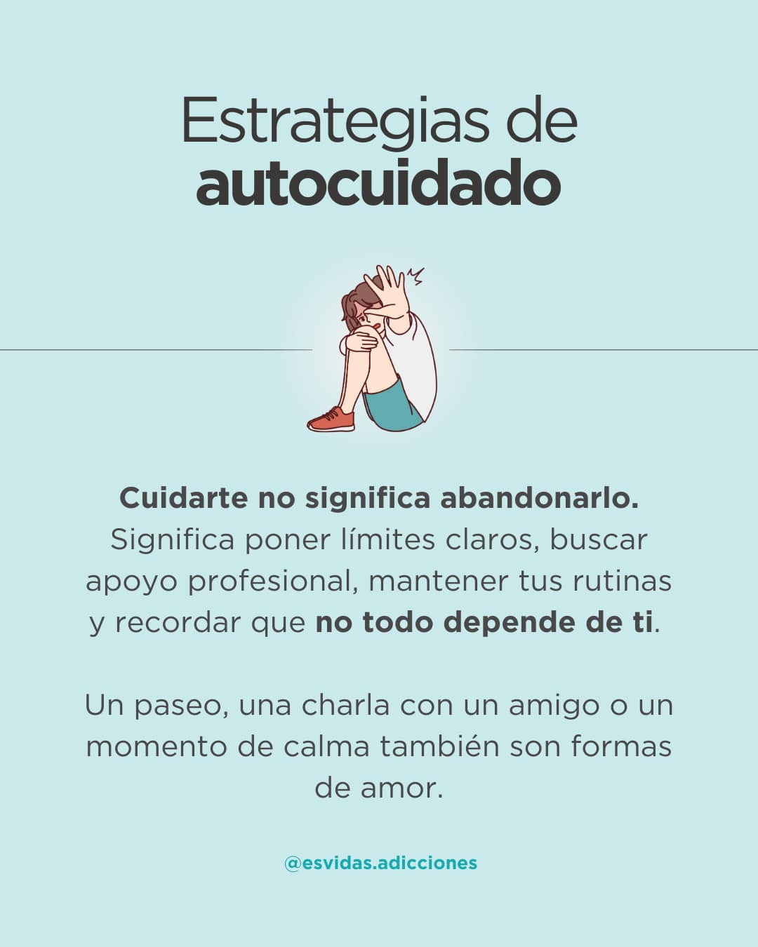 Cuidado psicológico familia persona adicta | Esvidas Cuidado psicológico familia persona adicta