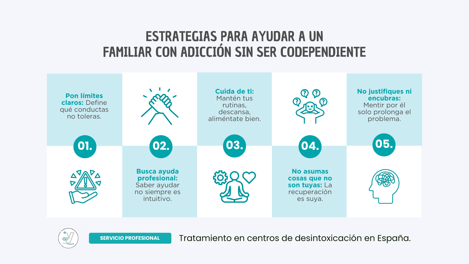 Estrategias para ayudar a un familiar conadicción sin ser codependiente Estrategias para ayudar a un familiar conadicción sin ser codependiente
