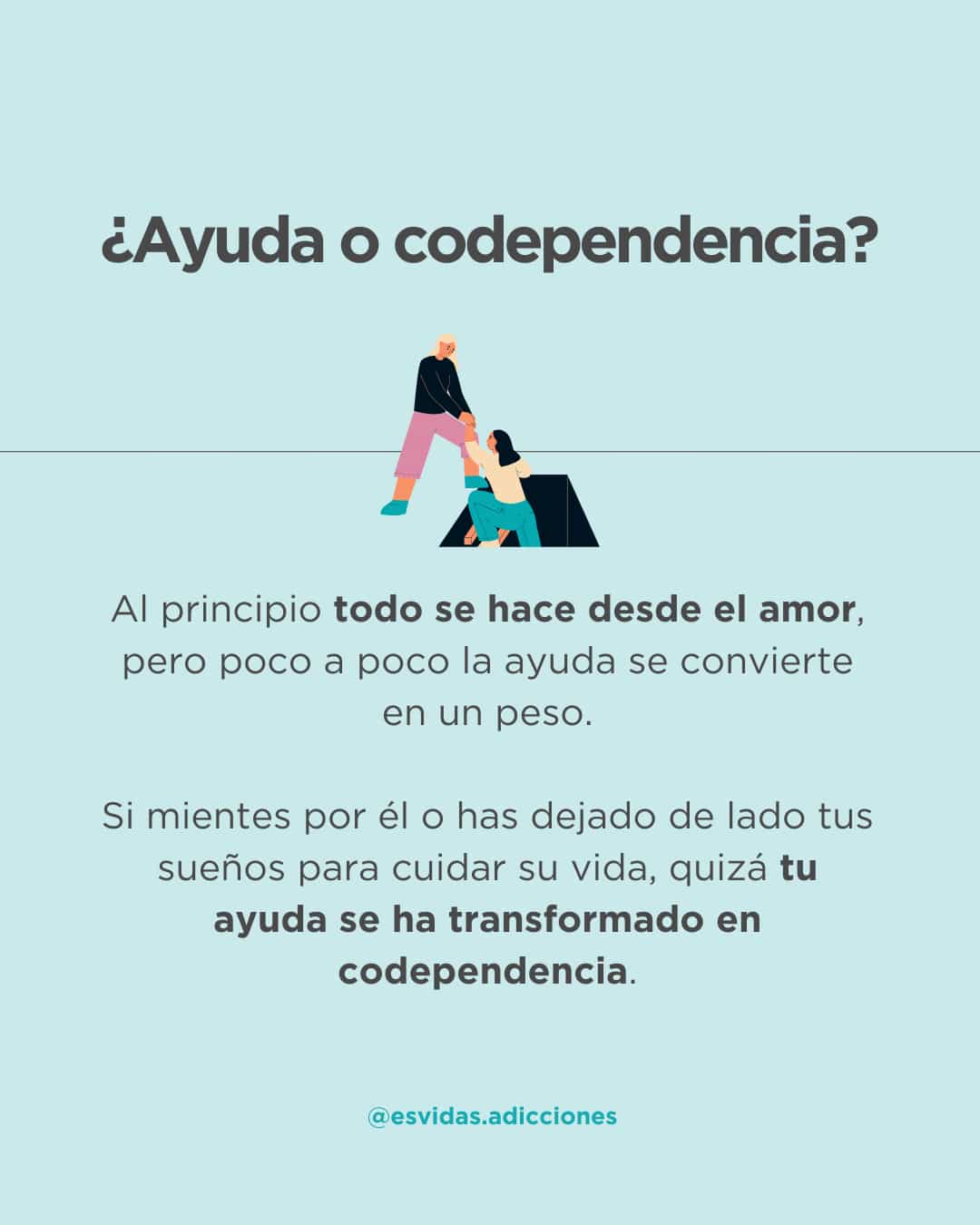Autocuidado y límites al acompañar a un adicto | Esvidas Autocuidado y límites al acompañar a un adicto
