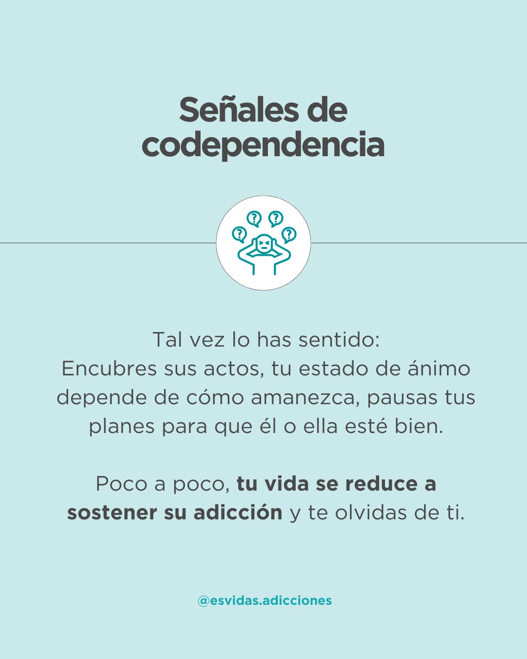 Todo sobre la coadicción, causas y consecuencias | Esvidas Todo sobre la coadicción, causas y consecuencias