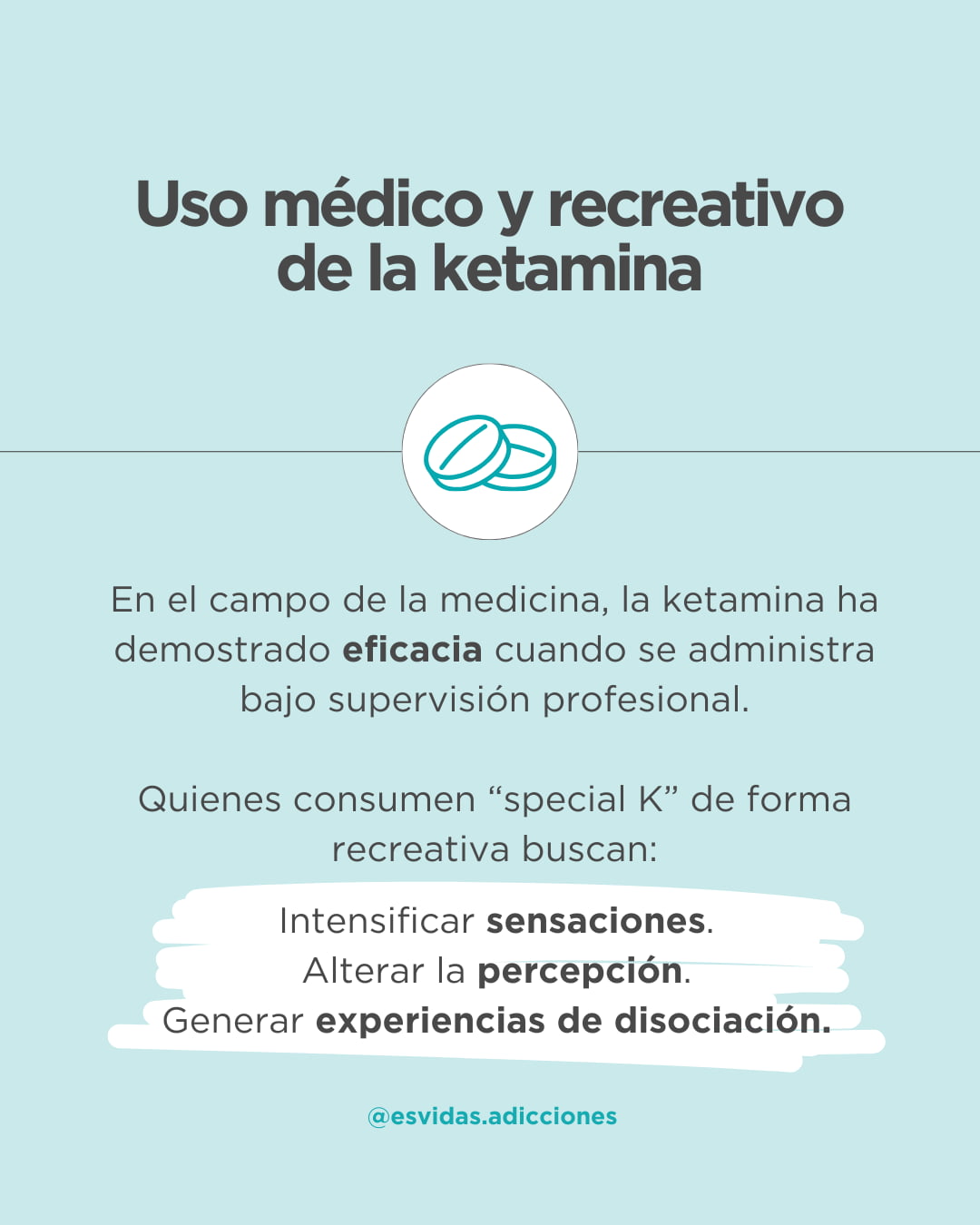 Todo sobre el uso de ketamina como droga recreativa | Esvidas Todo sobre el uso de ketamina como droga recreativa