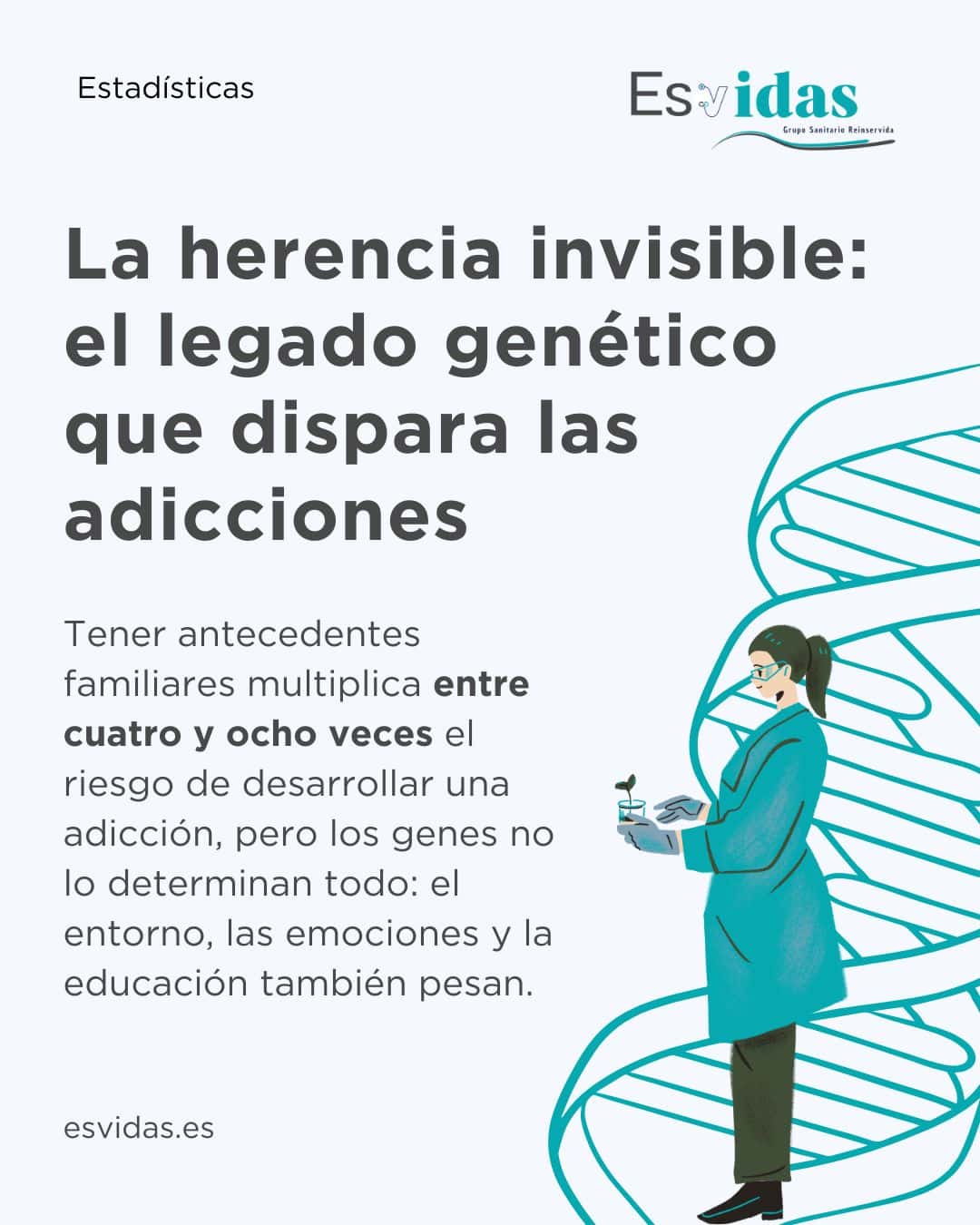 Genética que dispara las adicciones Genética que dispara las adicciones
