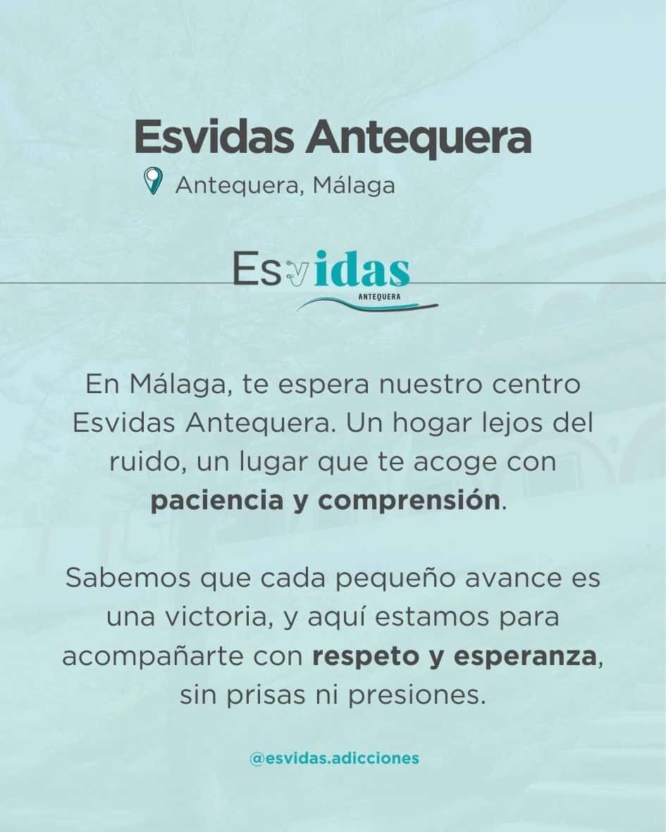 Mejor centro de desintoxicación en Antequera - Málaga | Esvidas El mejor centro de desintoxicación en Antequera