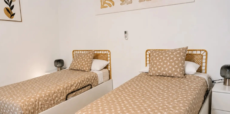 Habitación doble con dos camas individuales en Esvidas Córdoba | Esvidas Habitación doble con dos camas individuales en Esvidas Córdoba