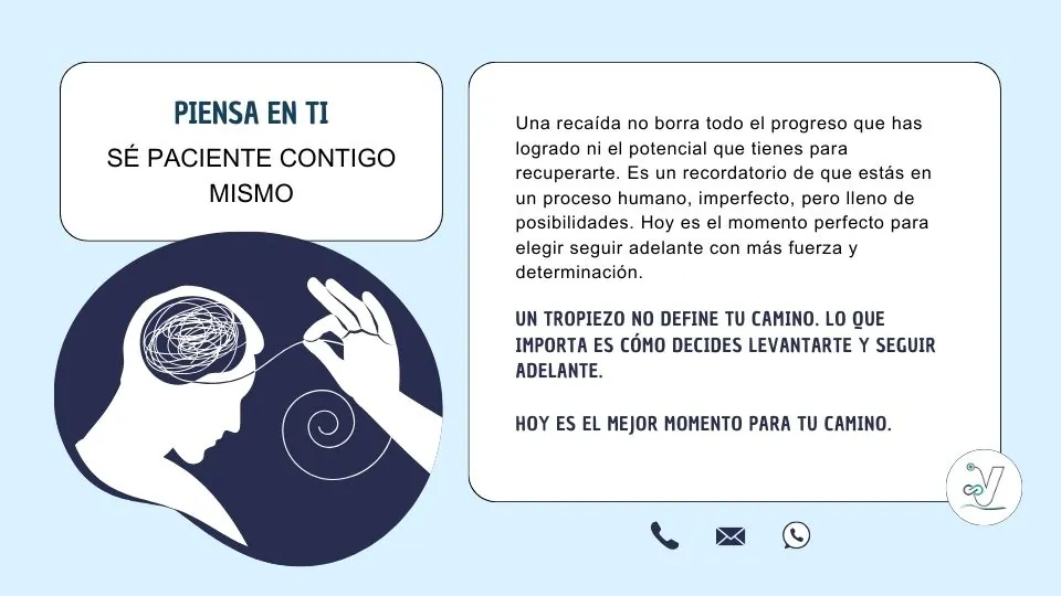 La guía definitiva para saber como actuar después de recaer en las drogas