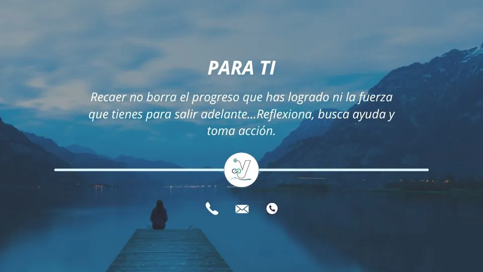 La guía definitiva para saber como actuar después de recaer en las drogas