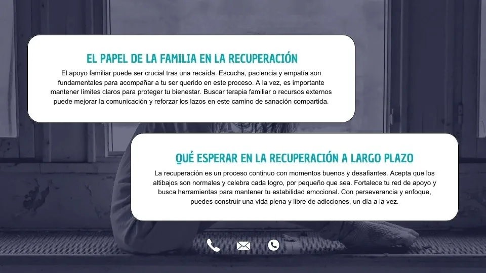 La guía definitiva para saber como actuar después de recaer en las drogas