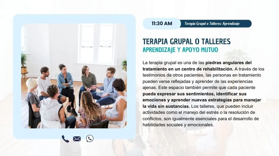 Descubre cómo es un día en un centro de rehabilitación drogas