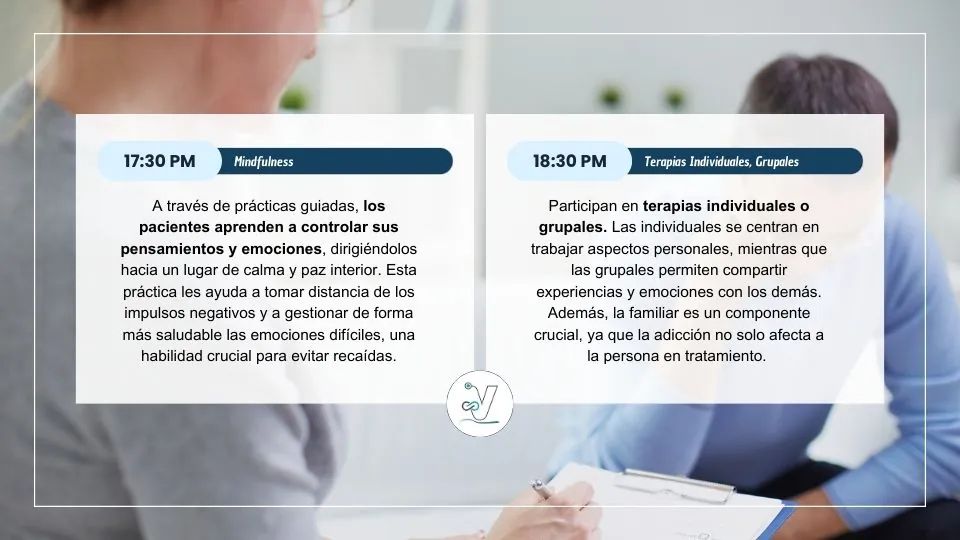 Descubre cómo es un día en un centro de rehabilitación drogas