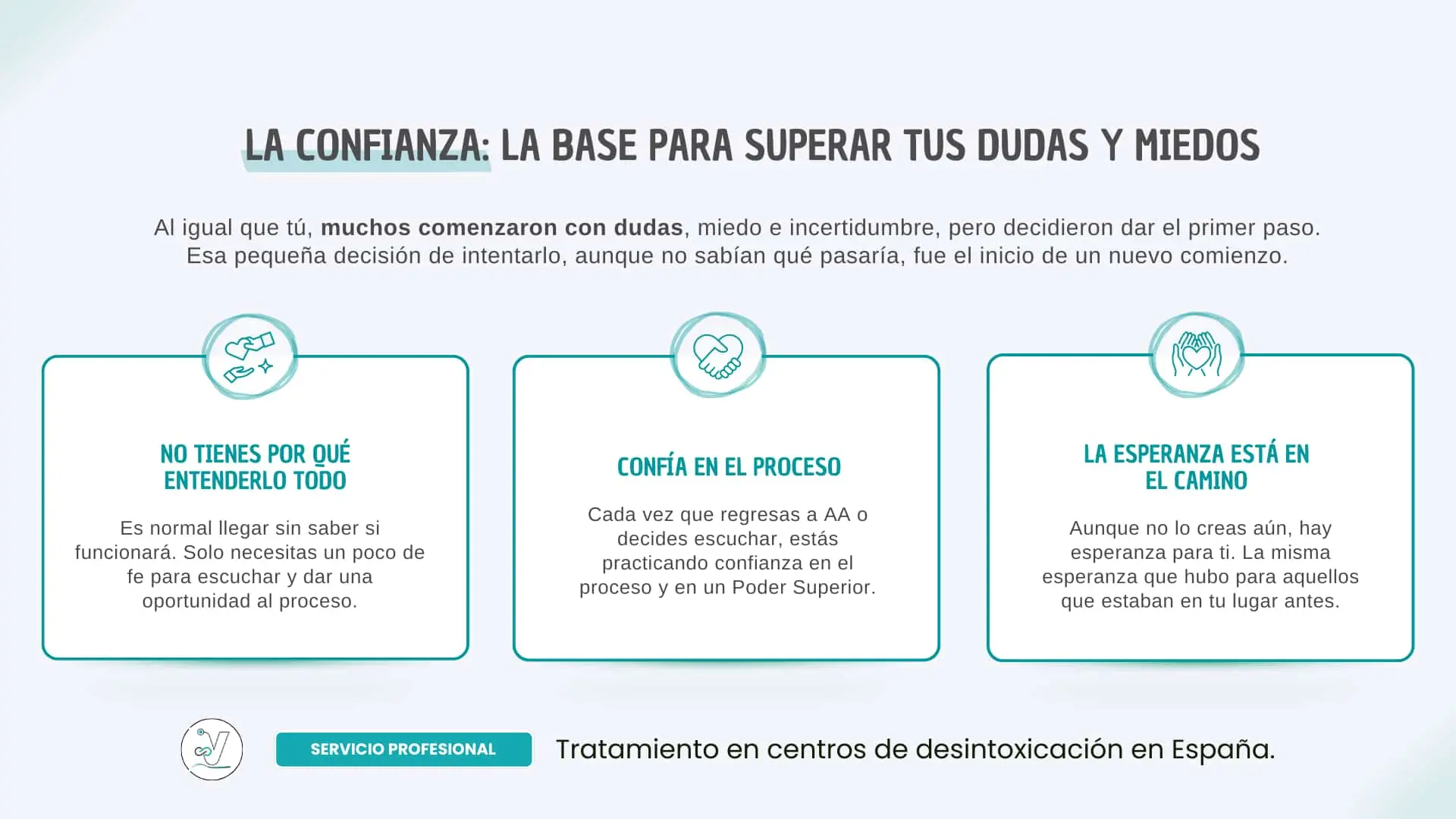 Paso 3 de Alcohólicos Anónimos: Confía y entrega tu voluntad