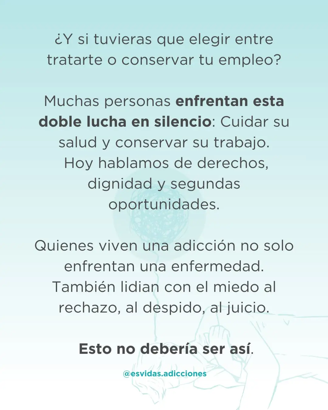 Adicción y trabajo: Derechos, apoyo y recuperación laboral