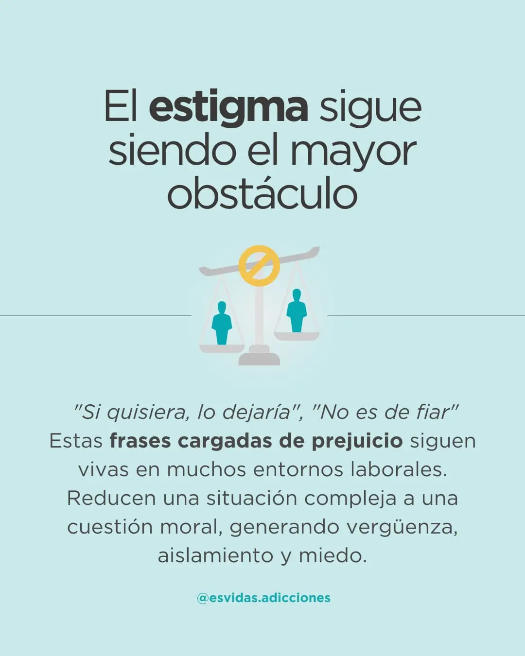 Adicción y trabajo: Derechos, apoyo y recuperación laboral
