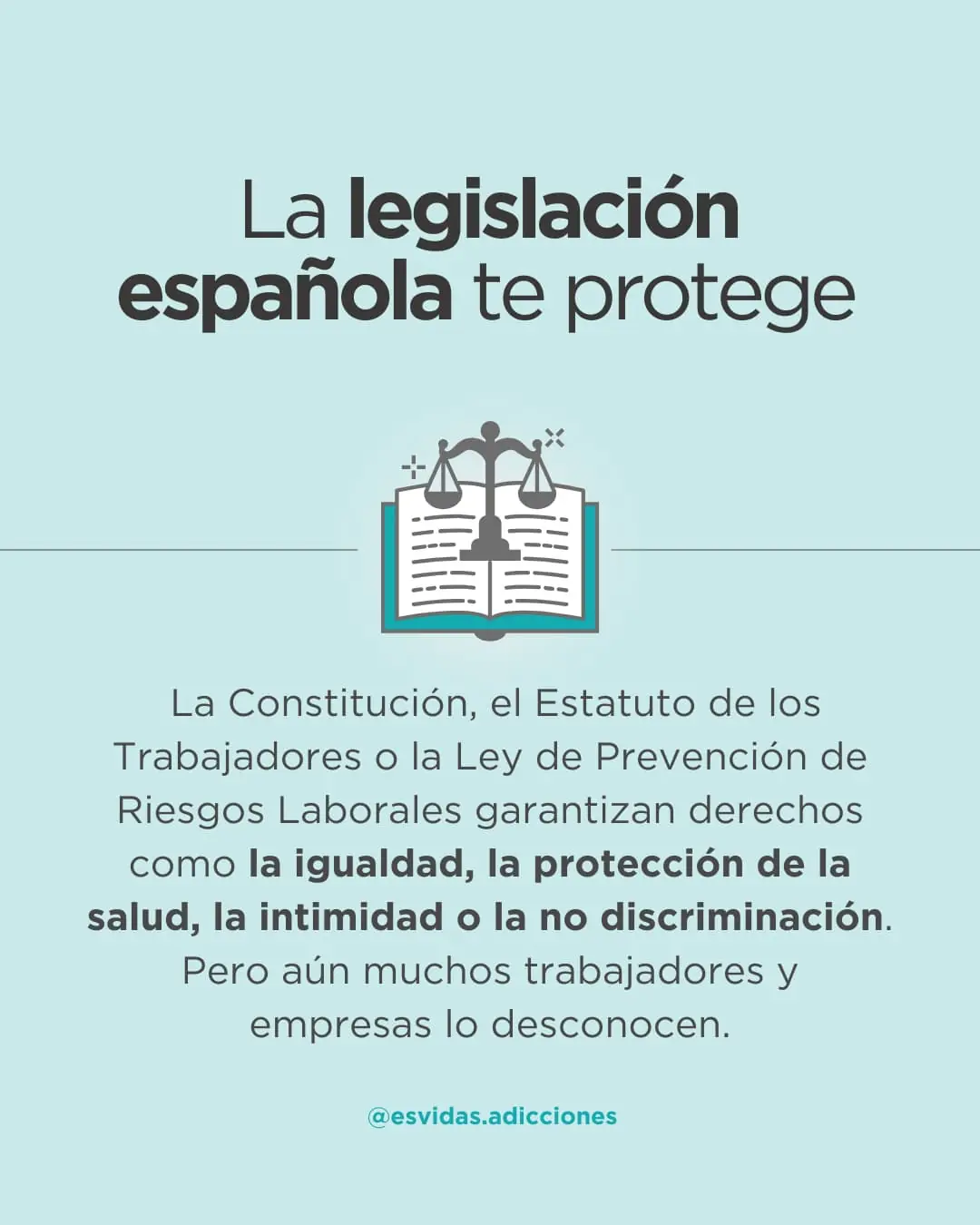 Adicción y trabajo: Derechos, apoyo y recuperación laboral