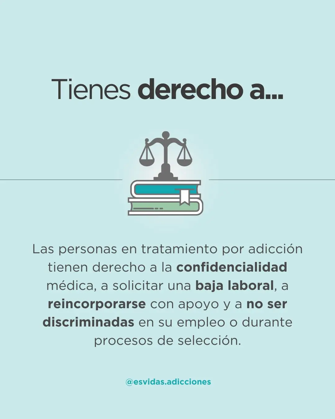 Adicción y trabajo: Derechos, apoyo y recuperación laboral