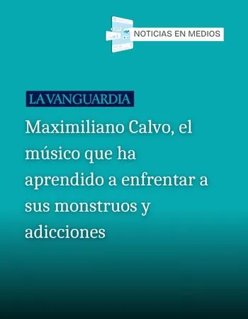 Maximiliano Calvo, el músico que ha aprendido a enfrentar a sus monstruos y adicciones<br />