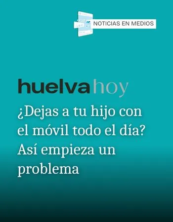 Esvidas en medios - ¿Dejas a tu hijo con el móvil todo el día? Así empieza un problema
