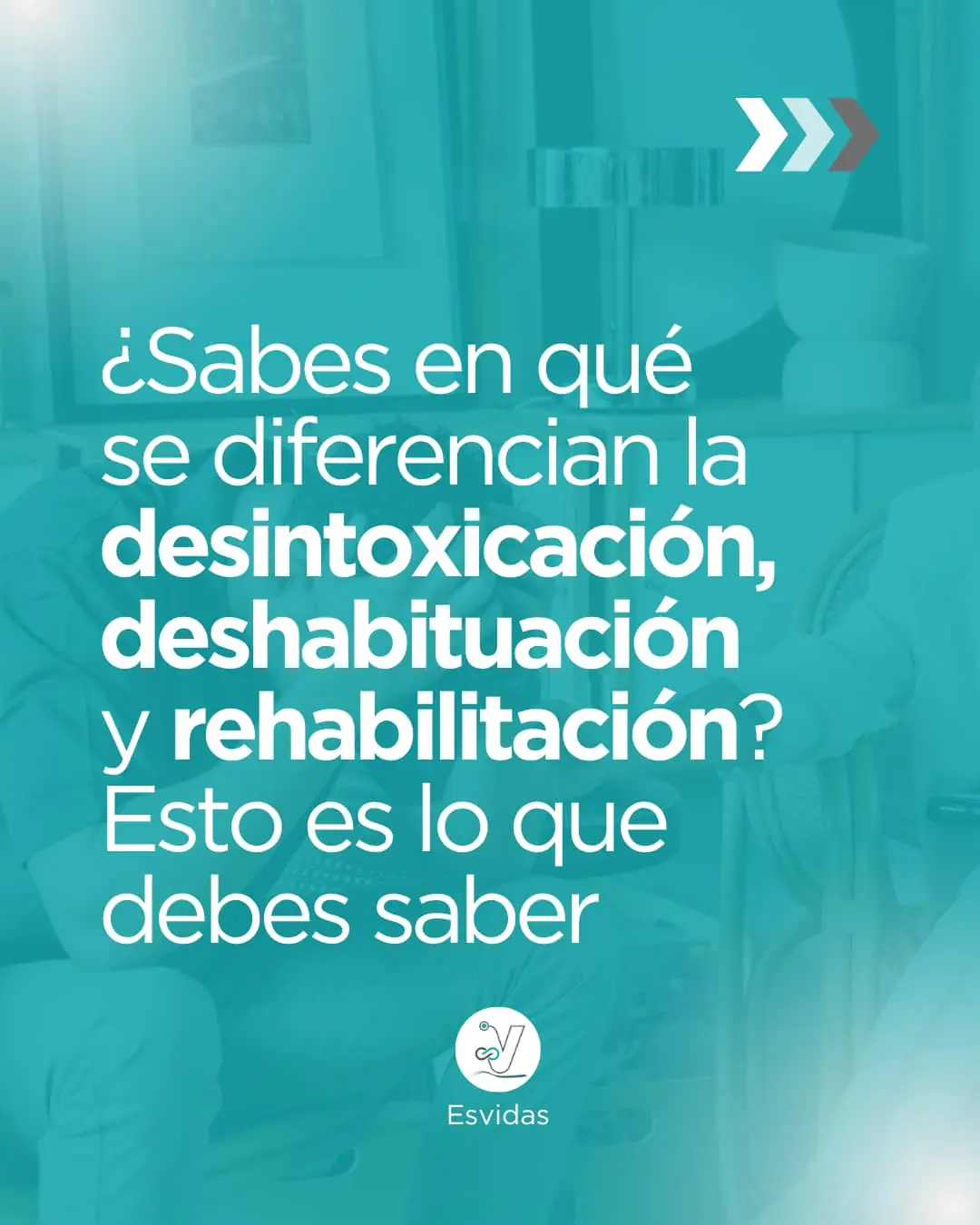 Diferencias entre desintoxicación, dehabituación y rehabilitación de una adicción | Esvidas Diferencias entre desintoxicación, dehabituación y rehabilitación de una adicción