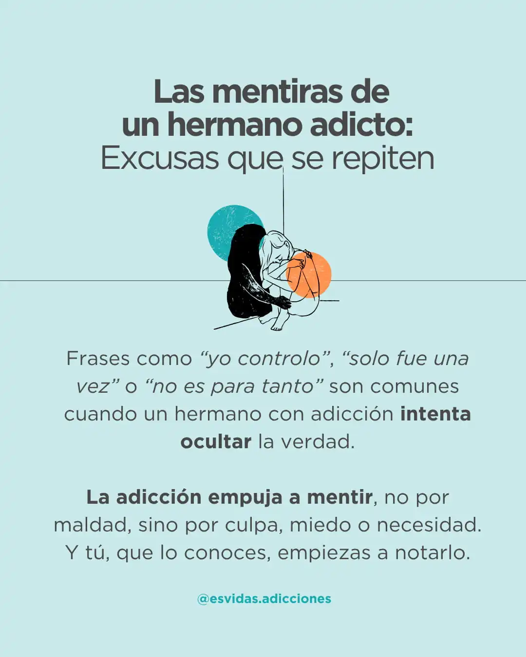 Cómo saber si mi hermano me miente sobre su consumo de drogas