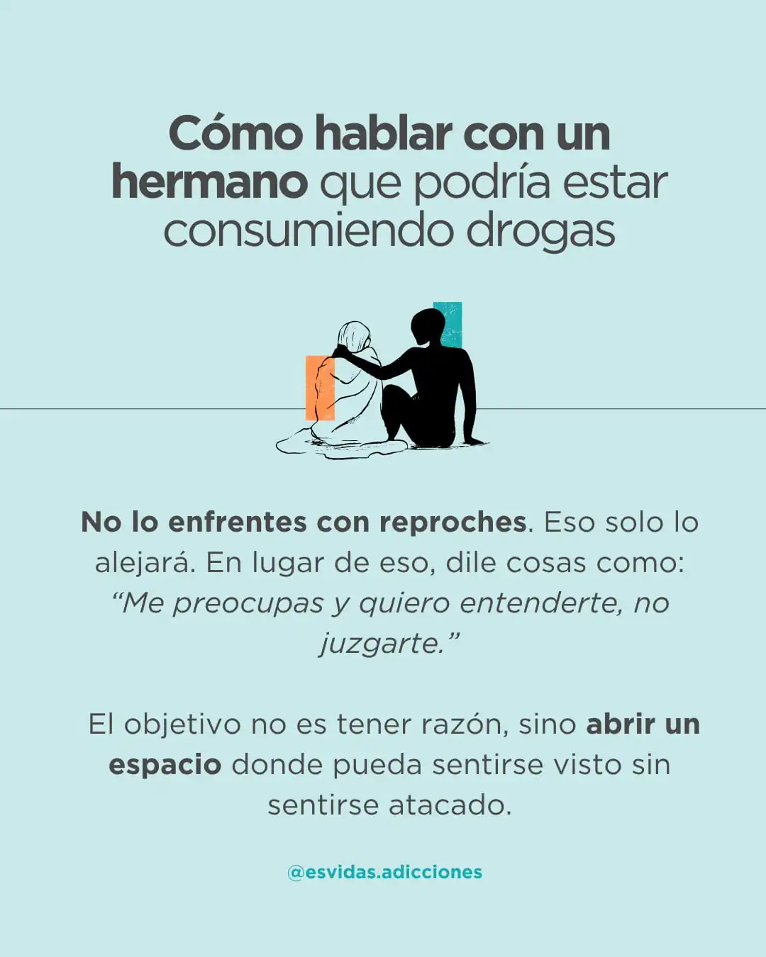 Cómo saber si mi hermano me miente sobre su consumo de drogas