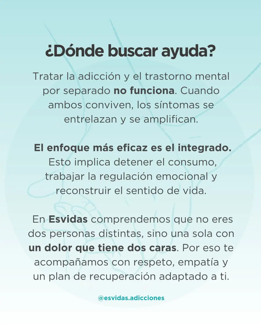 Trastornos más comunes ligados a la patología dual | Esvidas Patología Dual: Qué es, tipos de trastornos y cómo tratarlos